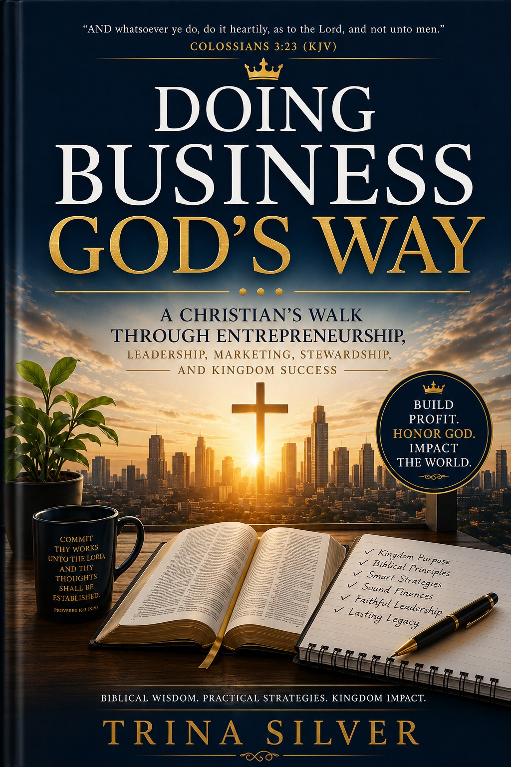 Doing Business God's Way book cover by Trina Silver